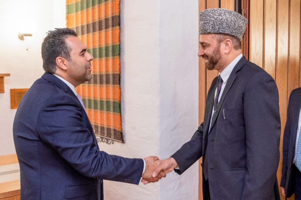 Imam Shahid møter Stortingspresident Masud Gharahkhani